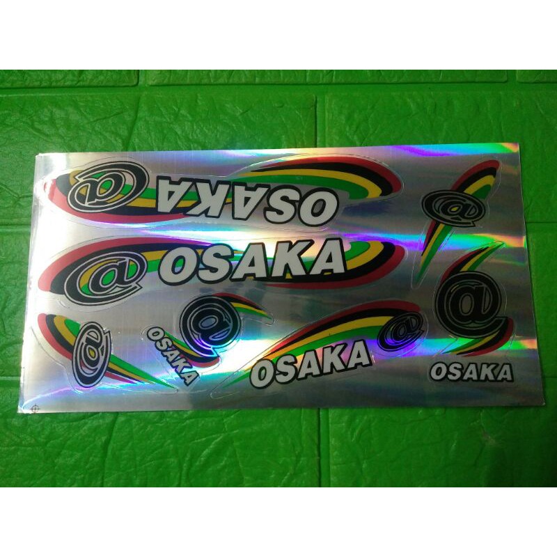 Bộ tem dán xe đạp Osaka
