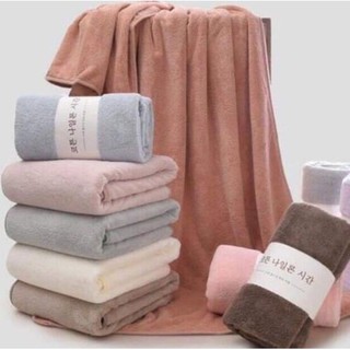 Khăn Tắm Lông Cừu Loại 1 (Dài 130cm X Rộng 70cm), Màu Sắc Nhã Nhặn, Làm Từ Sợi Siêu Tự Nhiên Cap Cấp Mềm Mịn