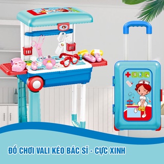 [HÀNG LOẠI 1] Vali kéo Bác sĩ bộ dụng cụ y tế hãng BBT Global