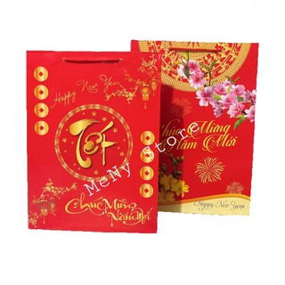 [Mã LIFEBOOK2 giảm 10% đơn 0Đ] Túi đựng quà Tết, túi chúc mừng năm mới (mẫu ngẫu nhiên)