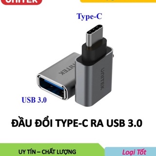 Đầu đổi Type C 3.1 -> USB 3.0 OTG Unitek YA 025CGY