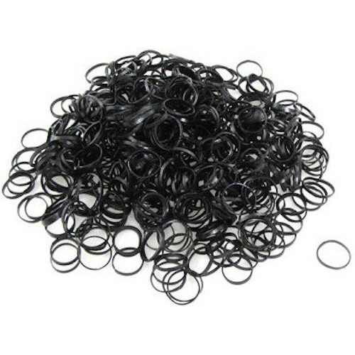 500GR_THUN CỘT TÓC ĐEN BẢNG VỪA
