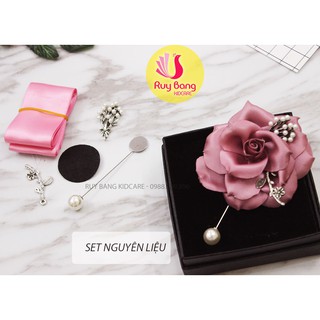 Combo nguyên liệu làm hoa cài áo
