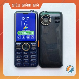 {FREE SHIP} Điện thoại Nokia D17, K36  2 sim giá rẻ pin khủng cho người già MSP 021