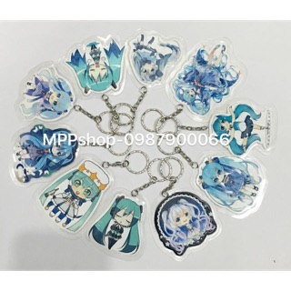 Móc khoá miku 2 cái mẫu ngẫu nhiên