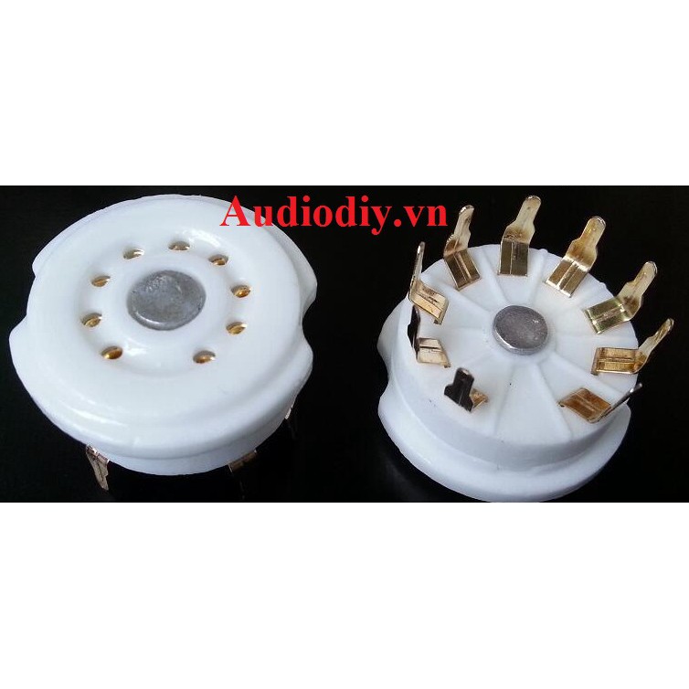 Đế đèn 9 chân PCB - giá 1 cái