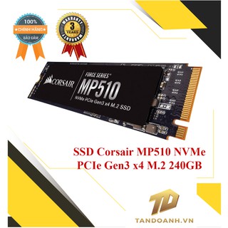 Ổ cứng SSD Corsair MP510 NVMe PCIe Gen3 x4 M.2 240GB