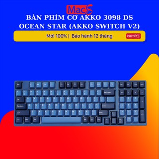 [Mã 33ELSALE hoàn 7% xu đơn 300k] Bàn phím cơ AKKO 3098 DS Ocean Star (Akko switch v2)
