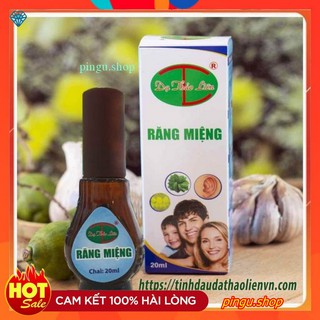 tinh dầu răng miệng dạ thảo liên - Tinh Dầu Sâu Răng Hôi Miệng, Viêm Lợi, Chảy Máu Chân Răng