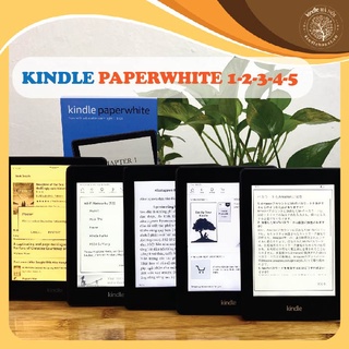 Máy đọc sách Kindle Paperwhite 1, 2, 3, 4, 5 (Kindle PPW 1, 2, 3, 4, 5) chính hãng nhập khẩu Nhật, Mỹ