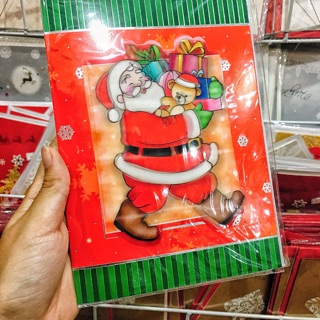 Thiệp có nhạc và đèn Giáng sinh