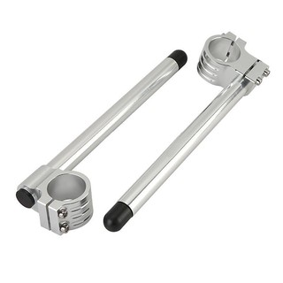 Ghi đông clip-on độ Cafe racer nhôm CNC Nguyên khối 45mm lắp cho thụt USD