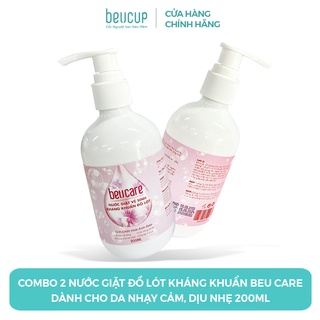 combo 2 chai nước giặt đồ lót chuyên dụng BeUcare 200ml , giặt sạch đồ lót dịu nhẹ, an toàn