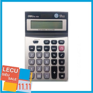 Máy tính 12 số Deli 1222