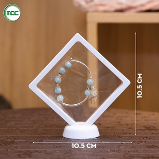 Khung trưng bày vòng trưng bày trang sức trưng bày đá quý size 10x10x15cm