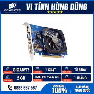Card màn hình vga gt730 hiệu Asus, Giga, Zotac ddr3 ddr5, card màn hình asus, giga