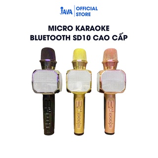 Míc Hát Karaoke Bluetooth SD10 giá rẻ, âm thanh chất nhất trên thị trường - BH 3 tháng