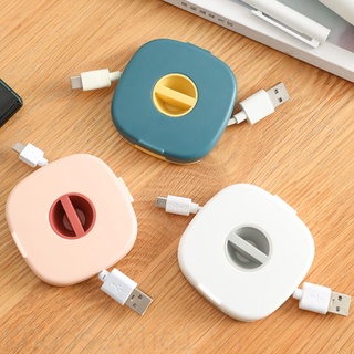 Giá đỡ cuộn dây cáp USB/tai nghe hình vuông tiện dụng