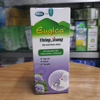 Xịt mũi thảo dược thông xoang Eugica 15ml