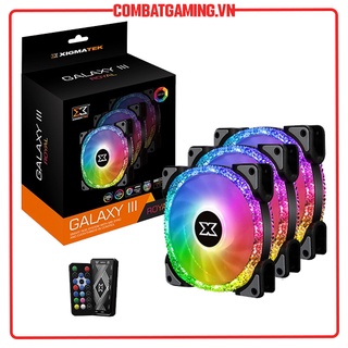 Bộ 3 FAN XIGMATEK GALAXY III ROYAL BR120 ARGB