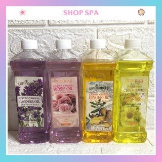 Dầu massage body gừng, hoa hồng, hoa cúc, hoa lavender chuyên dùng cho spa, thẩm mỹ viện