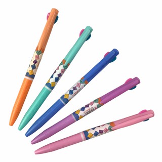 Bịch 5 cây Bút Bic Bấm 2 Ngòi Gstar TCP-01
