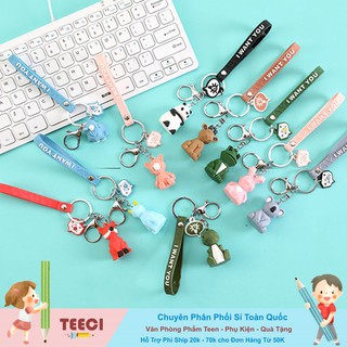 <Video Review> Móc Treo Chìa Khóa Balo Túi XáchTạo Hình Khủng Long I Want You- Thú Cưng Dễ Thương Teeci581