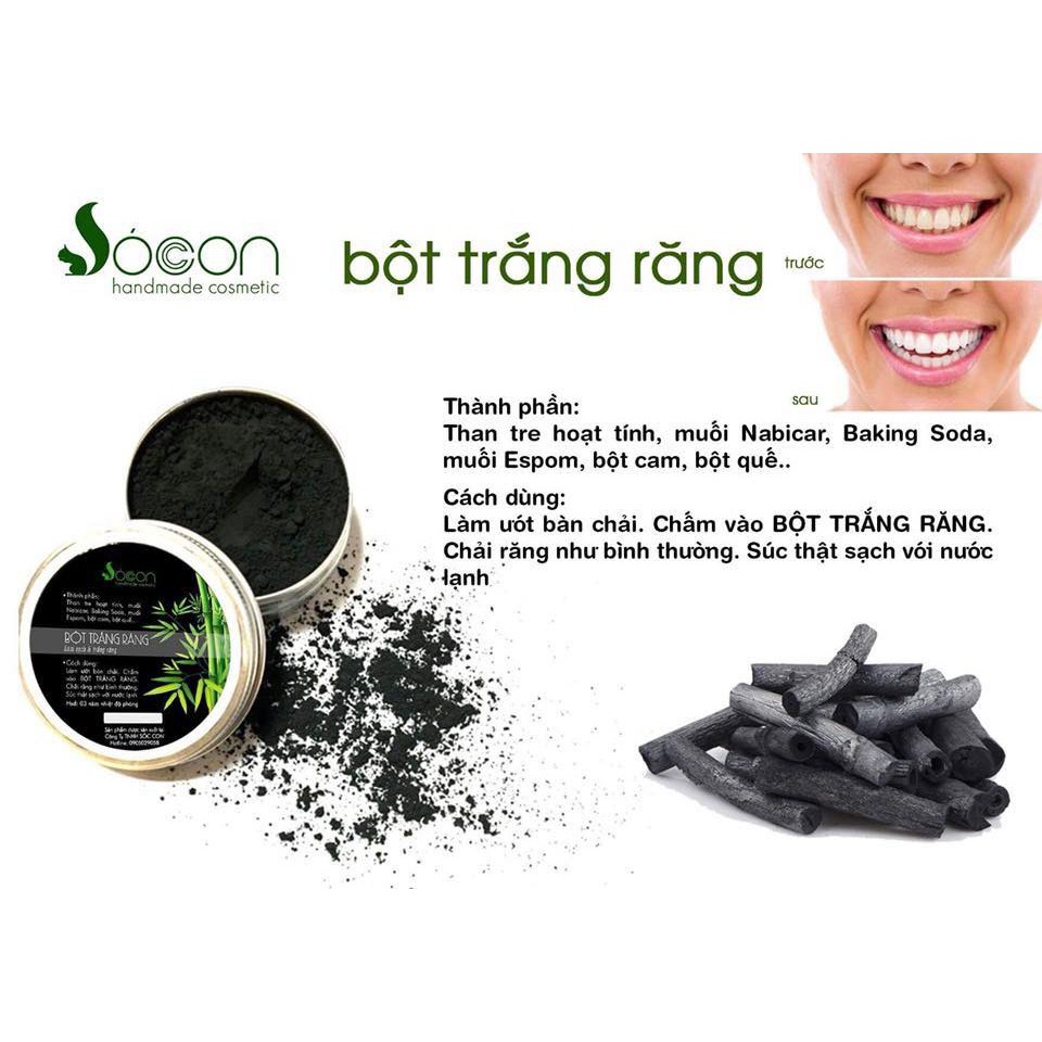 BỘT TRẮNG RĂNG SÓC CON