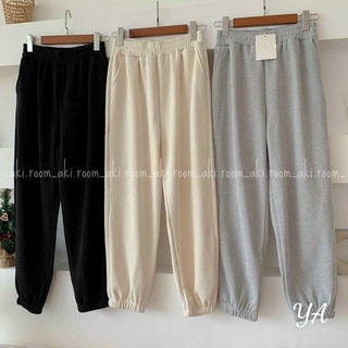 Quần nỉ cạp chun bo gấu hàng QC