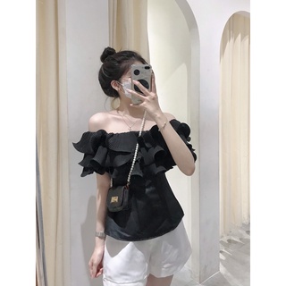 ÁO BẸT VAI VIỀN BÈO SIEUU HOTTT VÀO DỊP HÈ