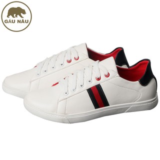 Giày sneaker trắng GN283 Gấu Nâu
