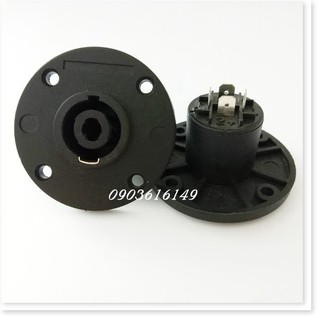 2 JACK CẮM LOA SPEAKON CÁI MẪU TRÒN