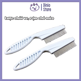Lược chải ve rận, lông thừa, bọ chét cho thú cưng - Diniopet