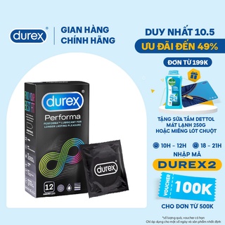 Bao cao su Durex Performa 12 bao