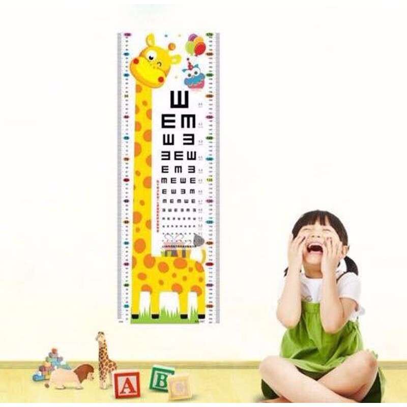 Decal Đo Chiều Cao