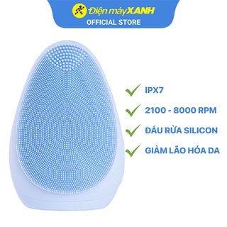 Máy rửa mặt Emmié Facial Cleansing Brush Sky Blue Màu Xanh