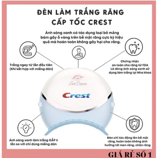 Đèn trắng răng Crest 3D White