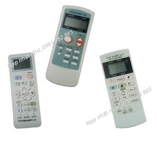 Điều Khiển Điều Hòa Sharp_Tổng Hợp Những  Mẫu Remote Sử Dụng Cho Máy Lạnh Sharp(Kèm Ảnh Và Video Thật)