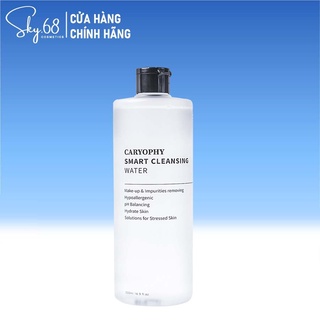Nước tẩy trang thông minh 5in1 tẩy sạch mọi bụi bẩn, ngăn ngừa mụn Caryophy Smart Cleansing Water 500ml
