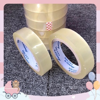 Cuộn Băng Keo Trong OPP 24mm (2F4), Độ dài cuộn 80 Yard, Độ dính 45 Mic, Hàng Đủ Yard, Đủ Mic