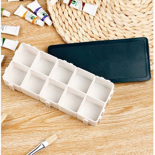 Hộp nhựa đựng màu nắp silicon Siêu rẻ