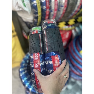 Vỏ,lốp xe không ruột Camel gai Rosso size 14 và 17 gắn xe máy