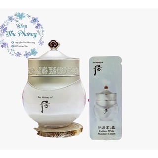 gói Kem dưỡng trắng da whoo
