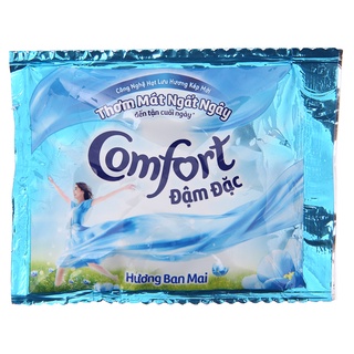 10 gói Nước xả vải Comfort đậm đặc hương ban mai 20ml