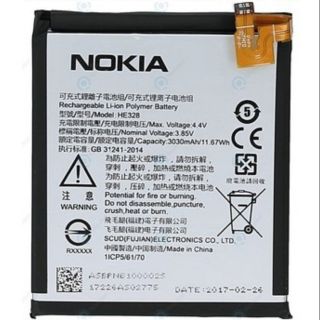 Pin Nokia 8 2018/HE 322 xịn zin bh 6 tháng