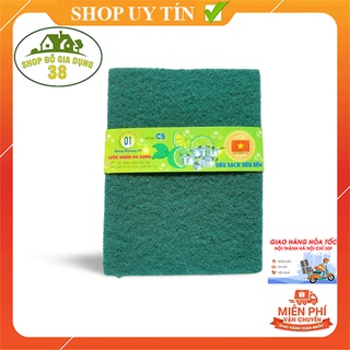 [D23] Miếng Cước Nhám Đa Dụng - Cọ Rửa Xoong Nồi Khổ Lớn