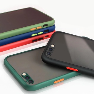 Ốp điện thoại cứng mặt nhám trong suốt chống sốc dành cho OPPO A12 A12e R9S A5S A3S A5 A9 A91 F9 F11 Pro F15 5G 4G