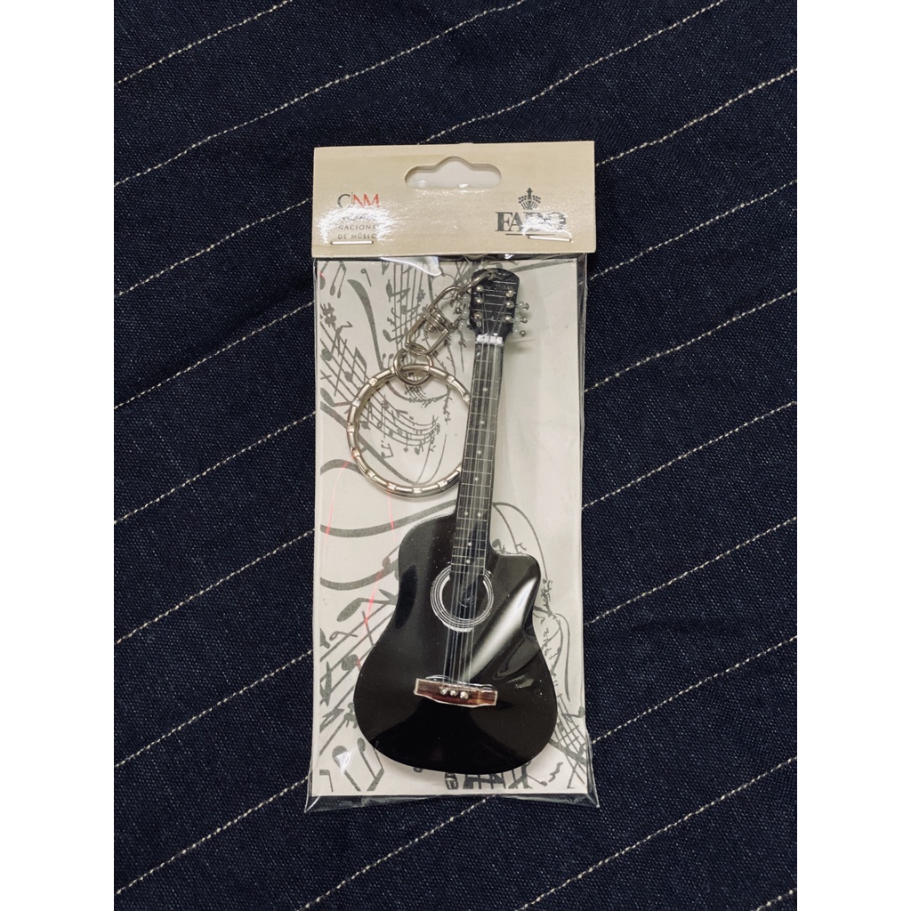 Mô hình guitar mini [màu đen khuyết]