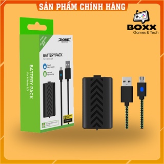 Pin sạc cho tay cầm xbox one, xbox one s dung lượng 1200mAh chính hãng Dobe