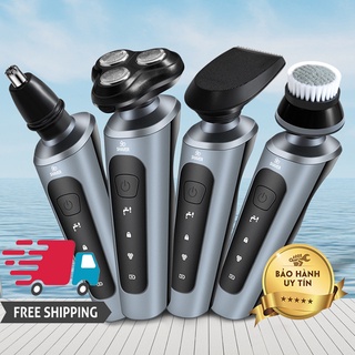 Máy Cạo Râu 4in1 Phân Loại 9D Shaver Tặng Kèm 6 Phụ Kiện Chuyên Nghiệp